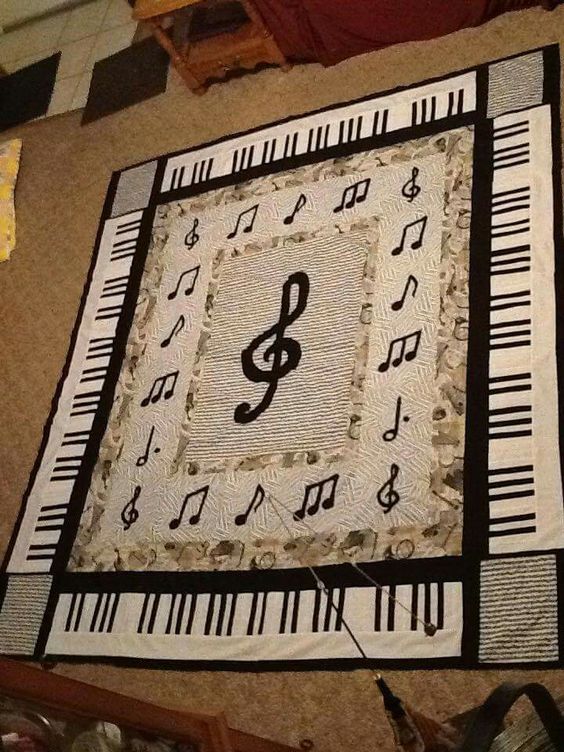 Piano CLA21112308 Quilt Blanket