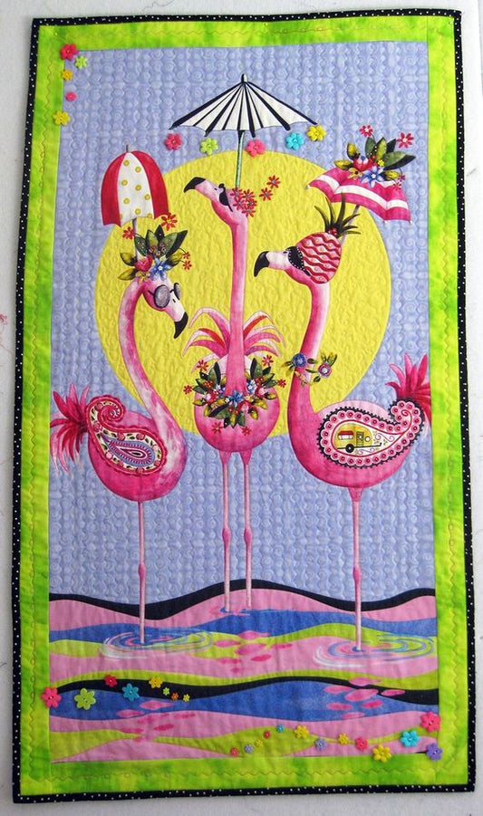 Flamingo CLA140324048 Quilted Table Runner