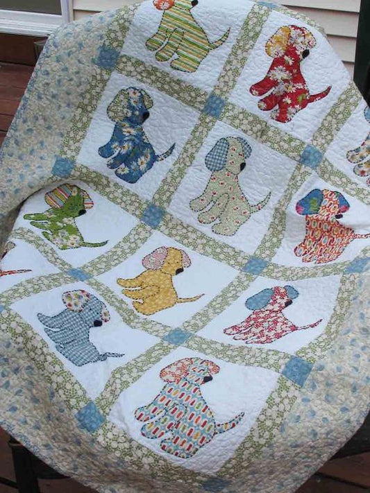 Dog CLA04122372 Quilt Blanket