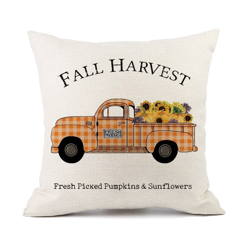 Fall Plaid Cushion Covers