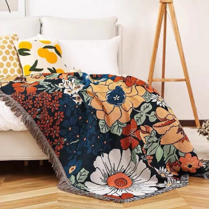 Urban Flowers Blanket