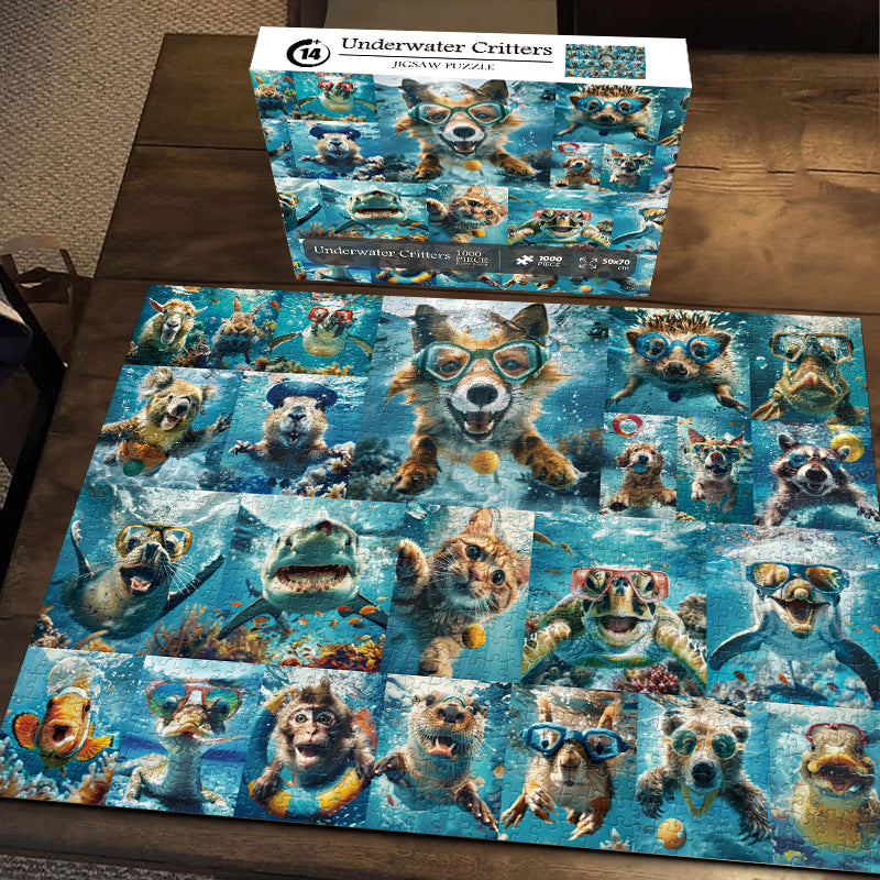 Underwater Critters Jigsaw Puzzle 1000 Pieces