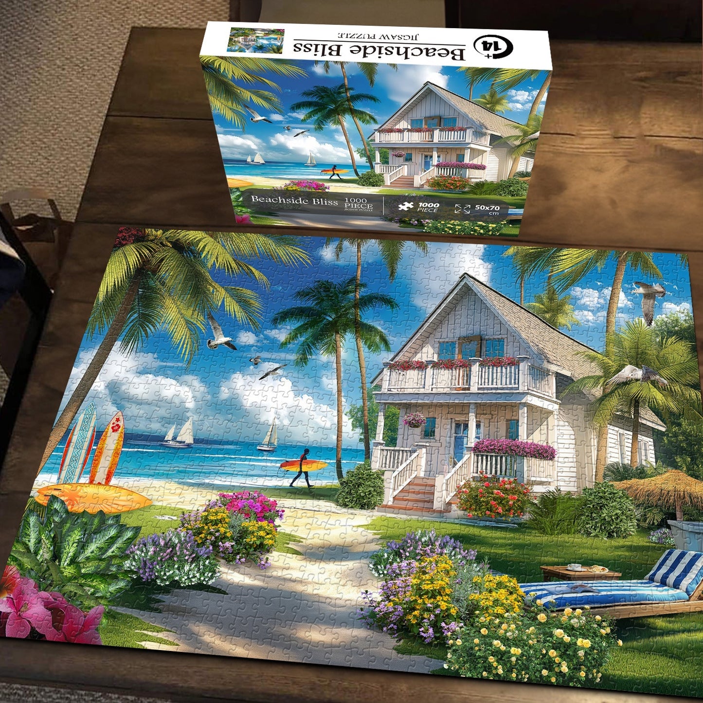 Beachside Bliss Jigsaw Puzzle 1000 Pieces