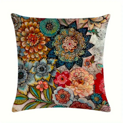 Mexican Flowers Cushion Covers