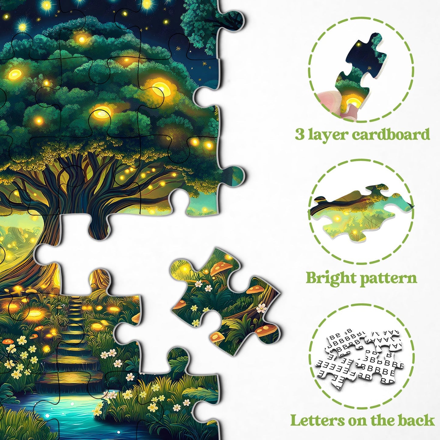 Fantasy Forest Jigsaw Puzzle 1000 Pieces