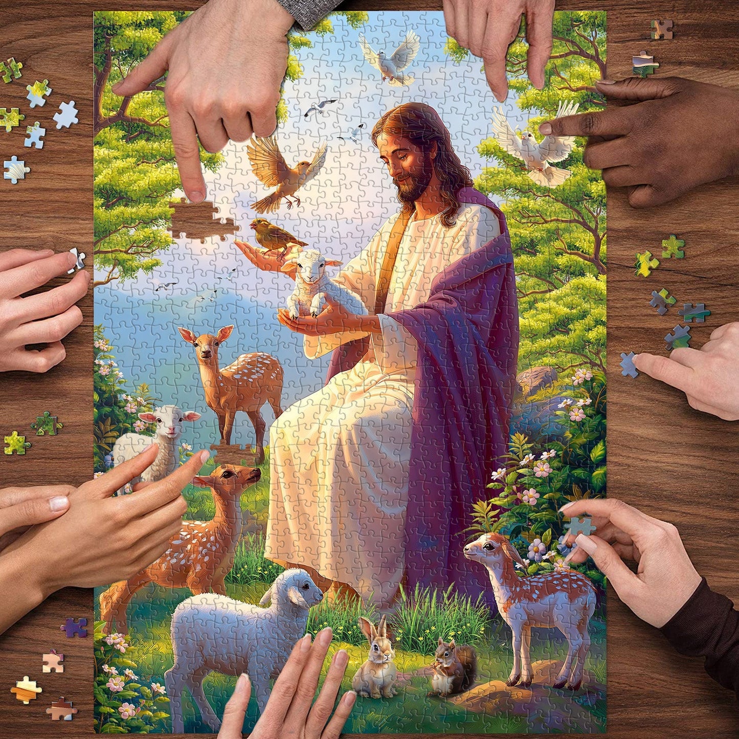 Harmonious Symbiosis Jigsaw Puzzle 1000 Pieces