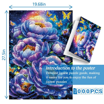 Twinkling Florals Jigsaw Puzzle 1000 Pieces