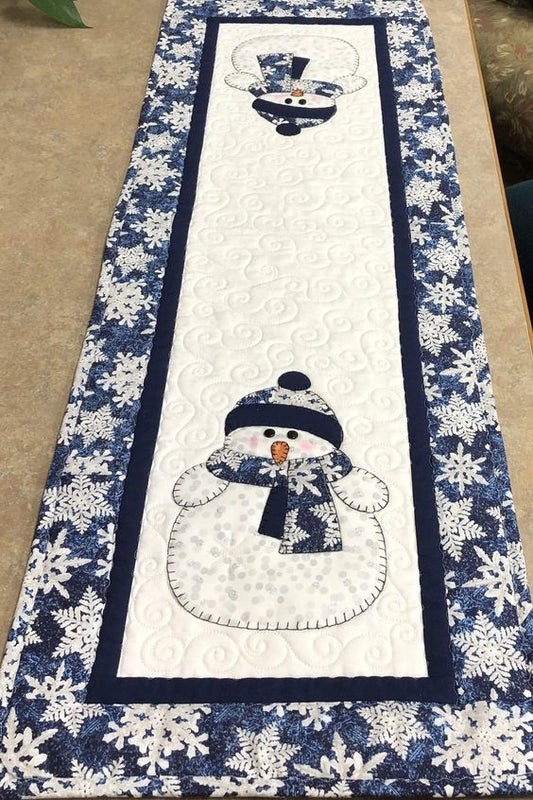 Christmas Snowman CLA28122313 Quilted Table Runner