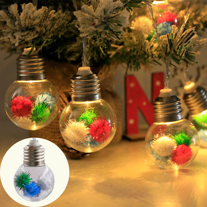 Christmas Light Bulbs Creative Ambiance Hanging Lights