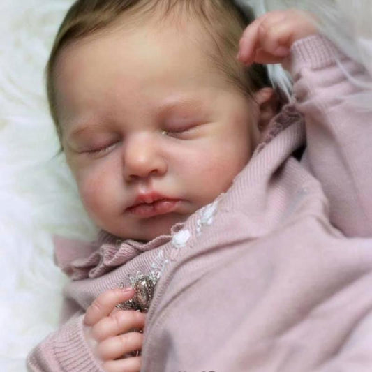 12"&16" Extremely Flexible Silicone Reborn Baby Doll Girl Ollie, Comes With Delicate Outfit By Dollreborns