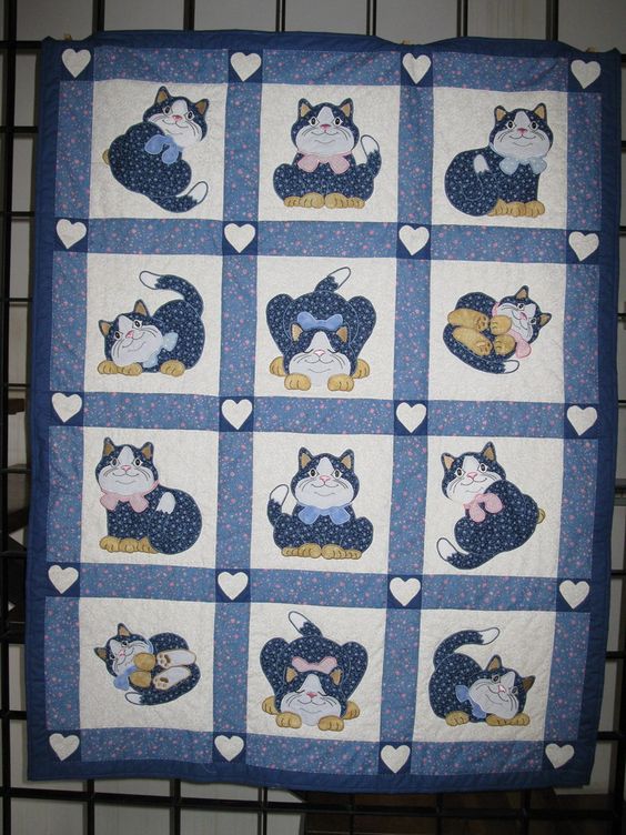 Cats CLA15112331 Quilt Blanket