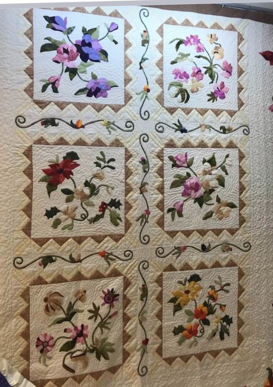 Flower Garden CLA17112302 Quilt Blanket