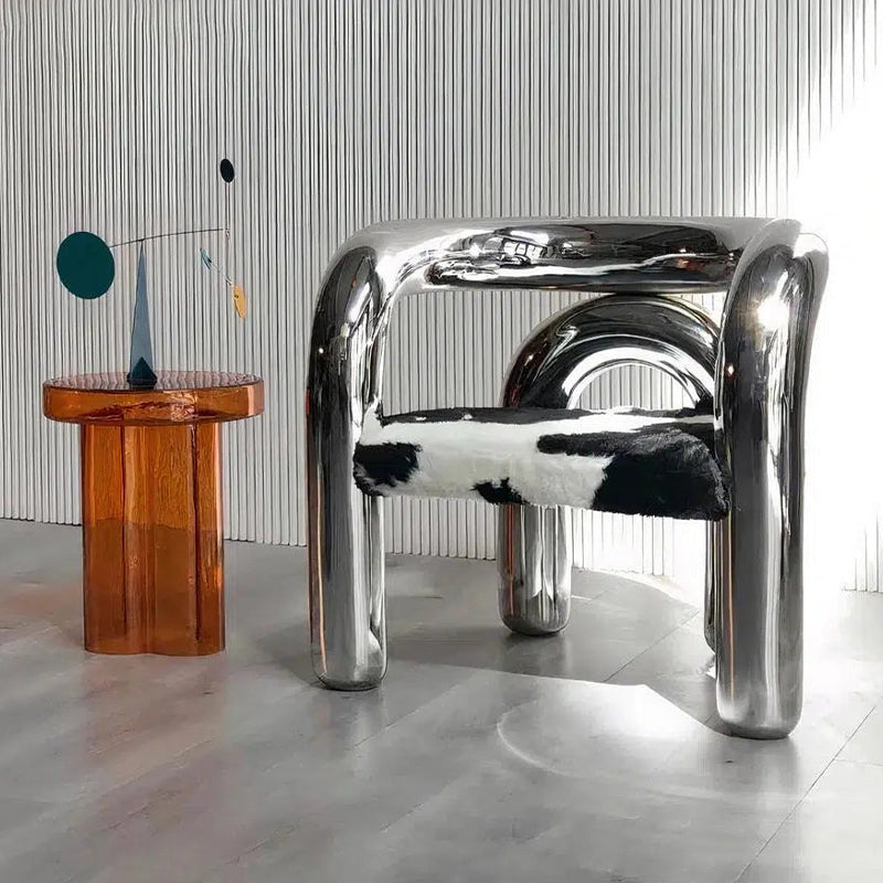 Foster Chrome Lounge Chair