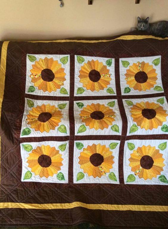 Sunflower CLA16112305 Quilt Blanket