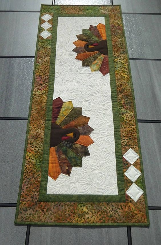 Turkey CLA150324140 Quilted Table Runner