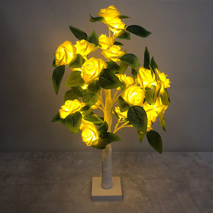 Christmas Rose Tree lights