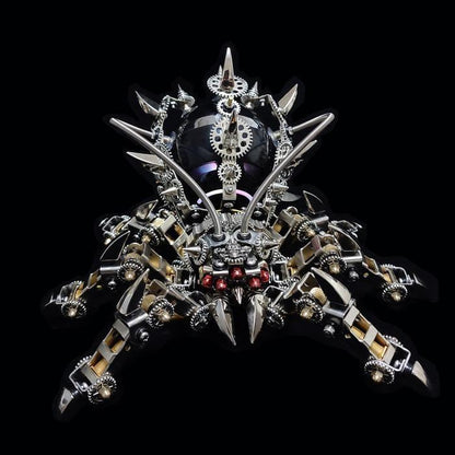 800pcs DIY 3D Metal Spider King Model Kit Bluetooth Speaker Assembly Difficult Puzzle