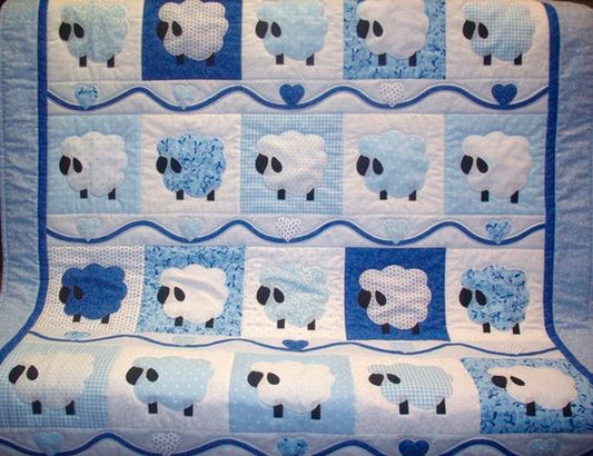 Sheep CLA15112314 Quilt Blanket