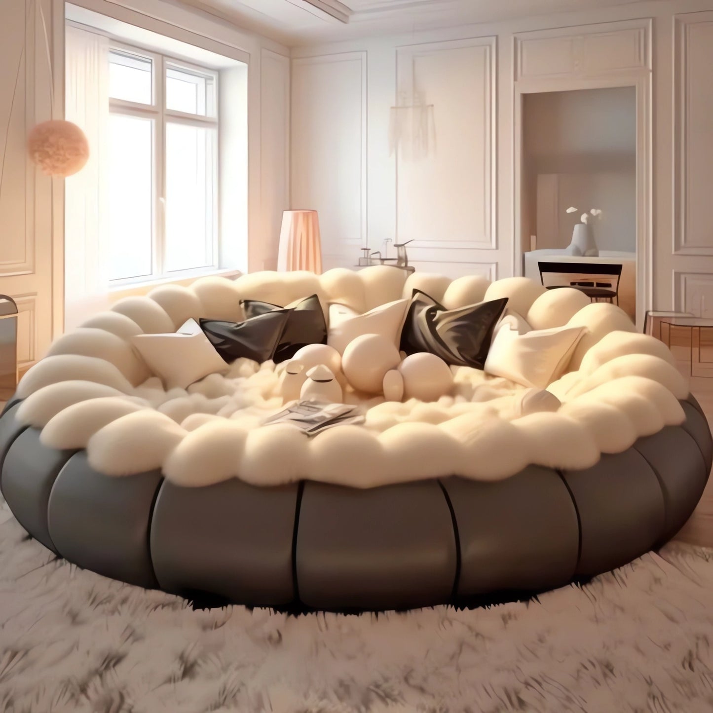 Giant Circular Movie Sofas