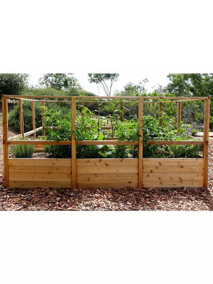 Garden in a Box with Deer Fence, 8' x 12'