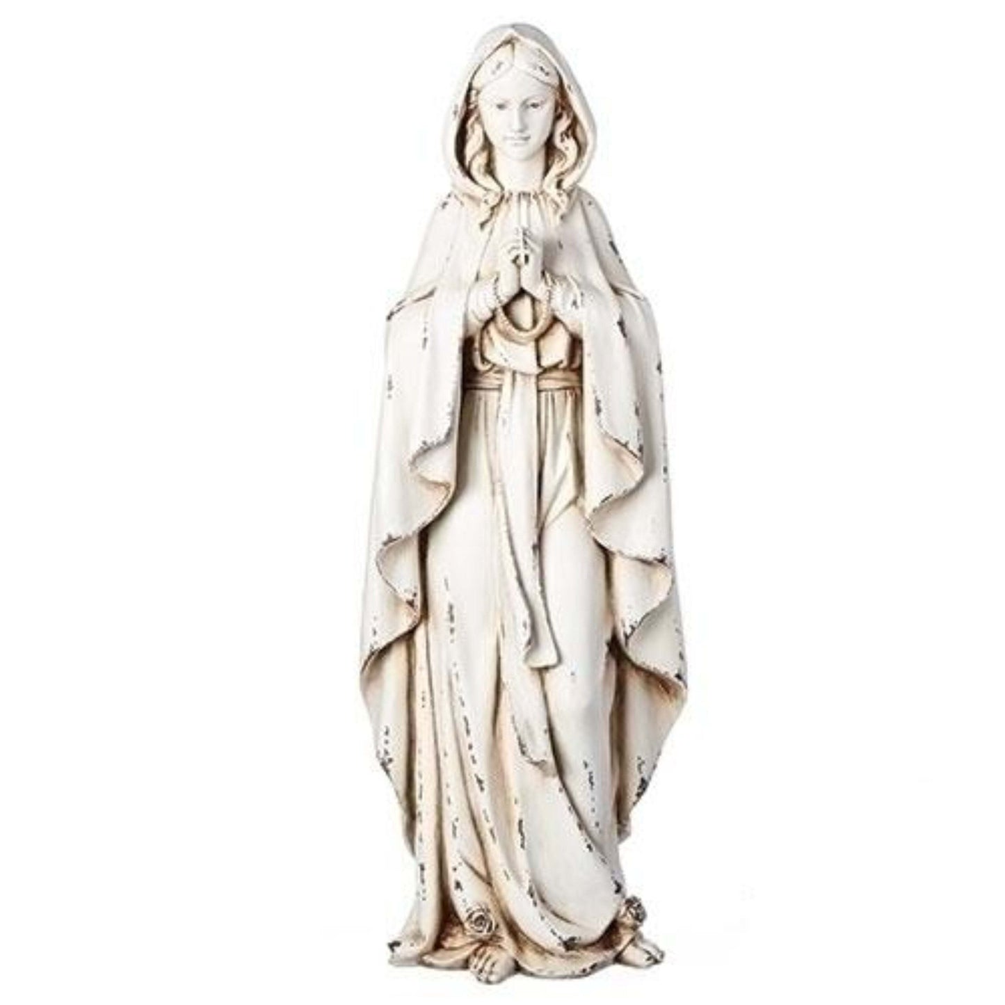 Our Lady Of Lourdes Vintage Style Statue