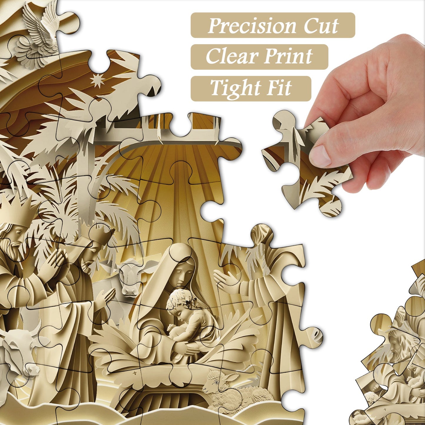 Holy Nativity Jigsaw Puzzle 1000 Pieces