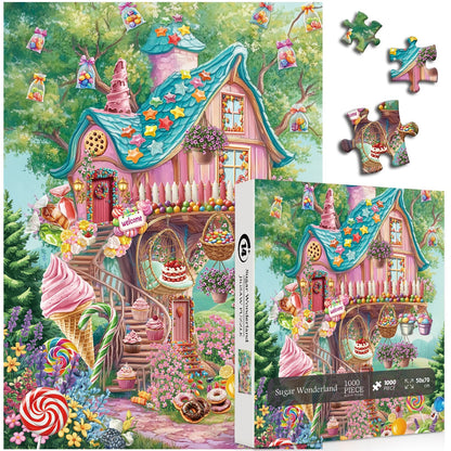 Sugar Wonderland Jigsaw Puzzle 1000 Pieces