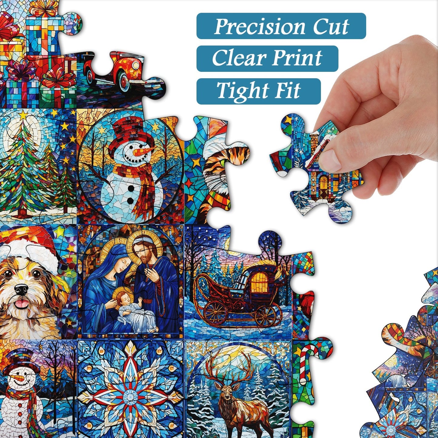 Christmas Treasures Jigsaw Puzzle 1000 Pieces