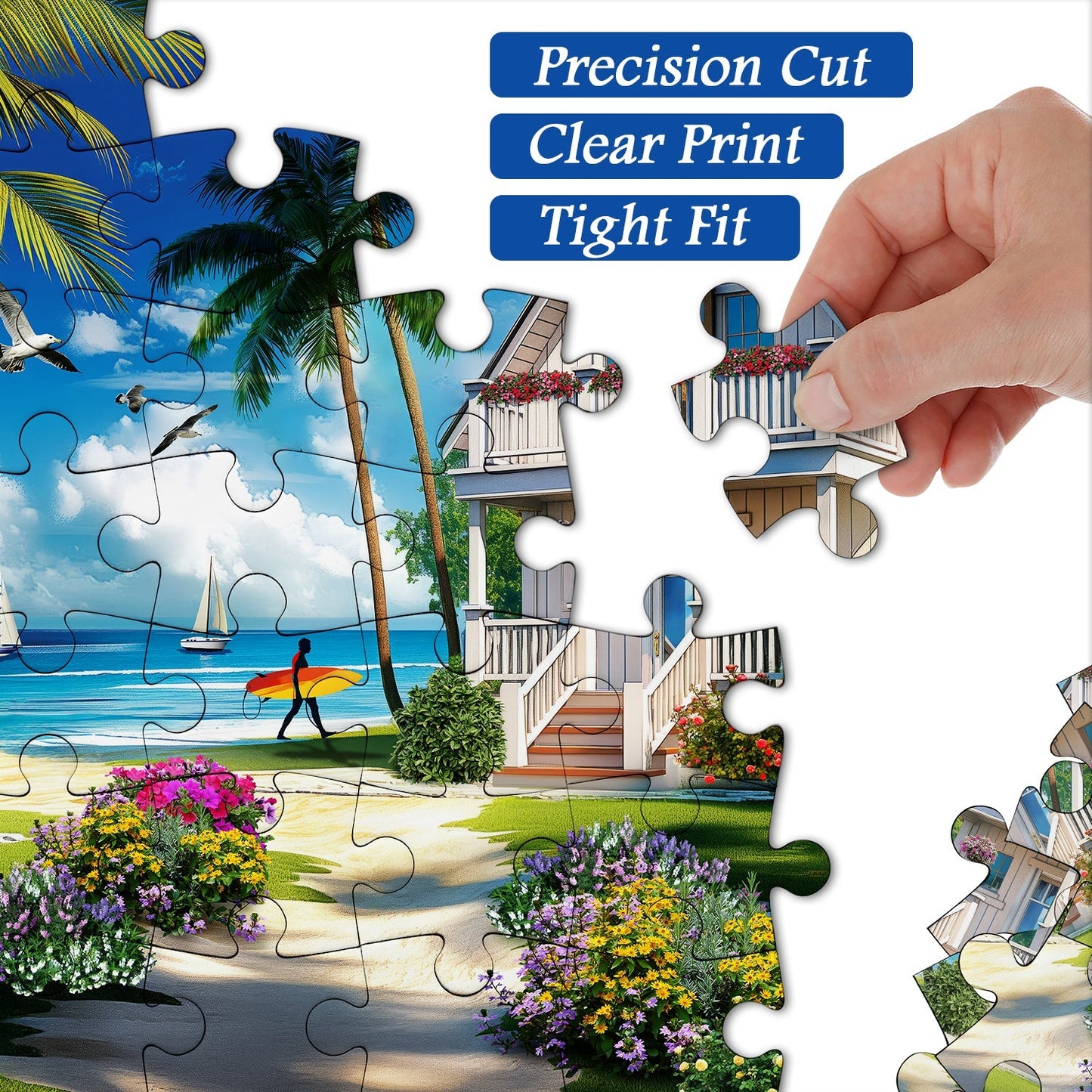 Beachside Bliss Jigsaw Puzzle 1000 Pieces