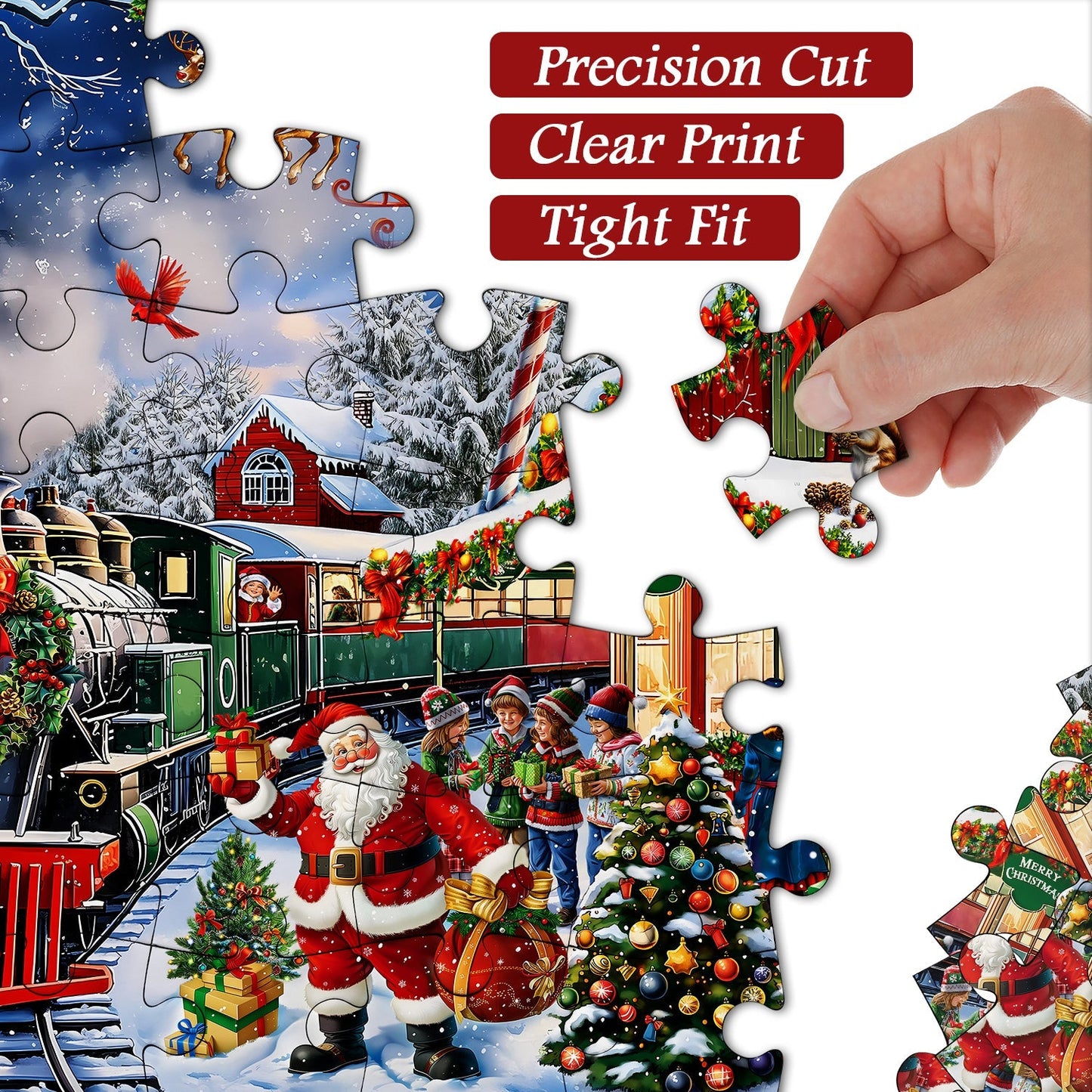 Christmas Station Jigsaw Puzzle 1000 Pieces