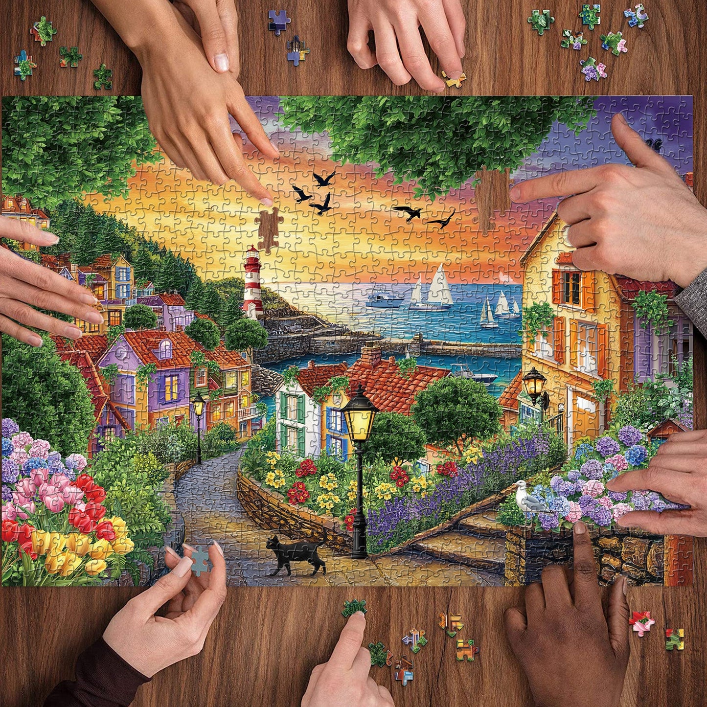 Blooming Dawn Jigsaw Puzzle 1000 Pieces