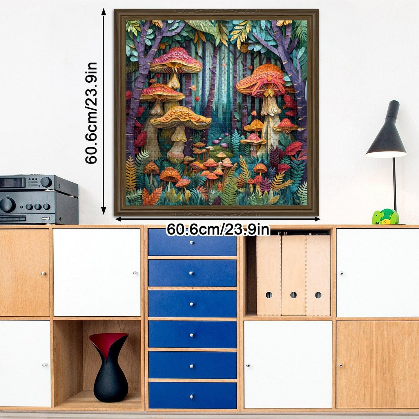 Mushroom Forest Jigsaw Puzzle 1000 Pieces