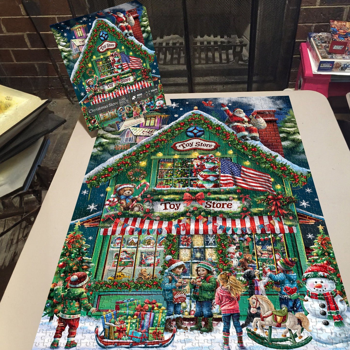 Christmas Store Jigsaw Puzzle 1000 Pieces