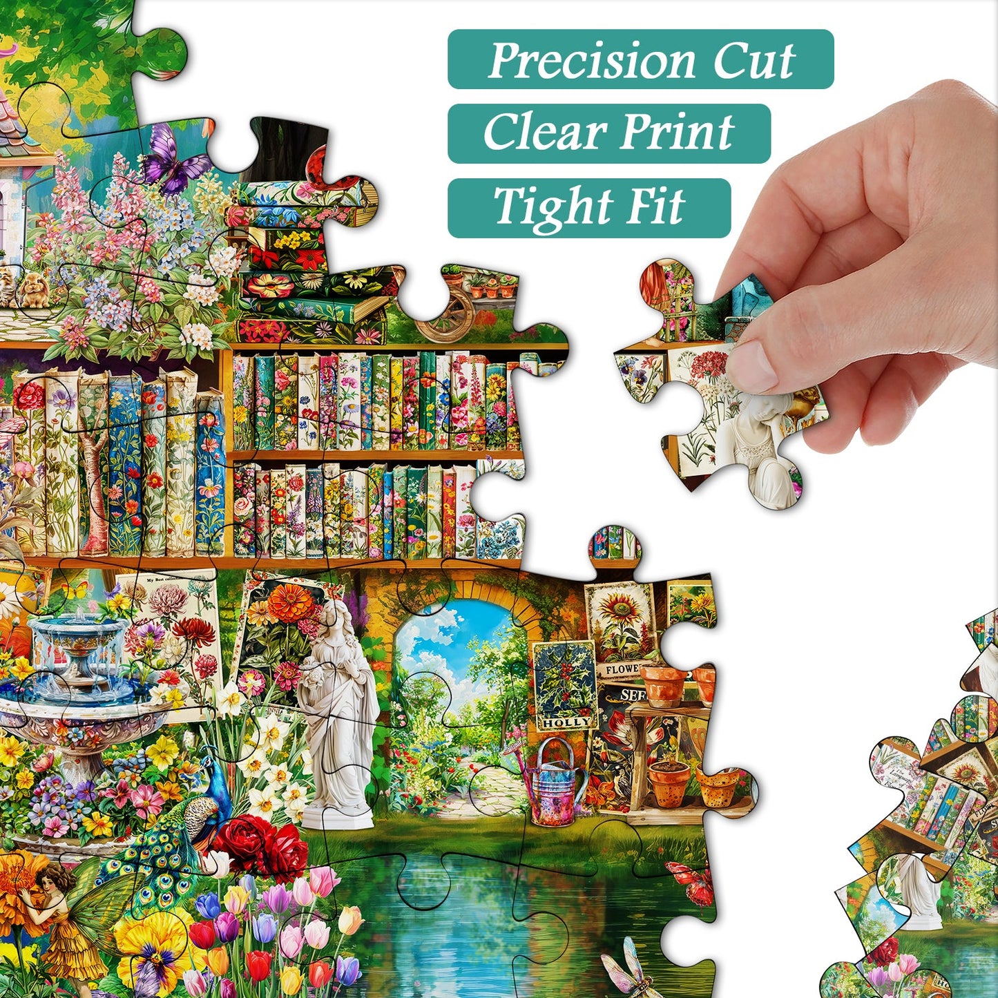 Dreamy Garden Jigsaw Puzzle 1000 Pieces