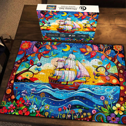 Dreamy Sail Jigsaw Puzzle 1000 Pieces