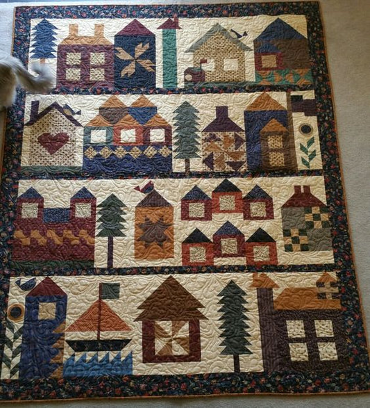 Barn Houses CLA271223158 Quilt Blanket