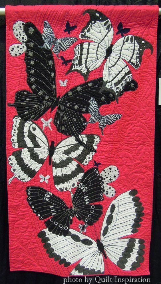 Butterfly CLA140324088 Quilted Table Runner