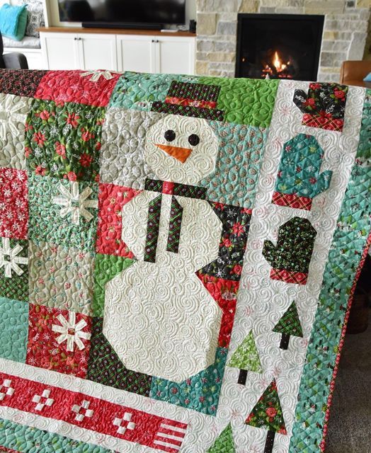 Christmas Snowman CLA20112308 Quilt Blanket