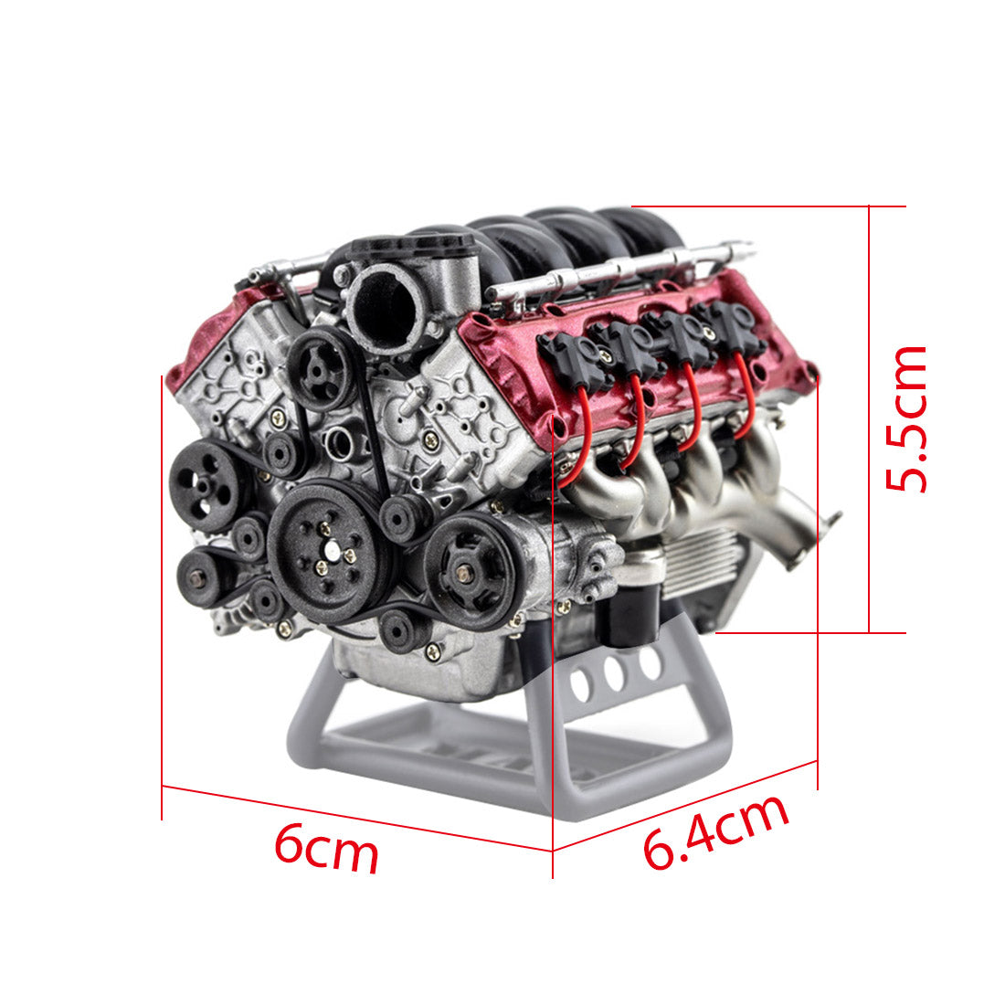 V8 Engine Model Kit that Works - Build Your Own V8 Engine - V8 Engine for Capra VS4-10