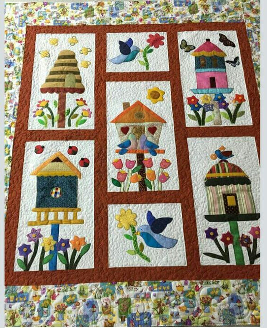 Bird Garden CLA23122306 Quilt Blanket