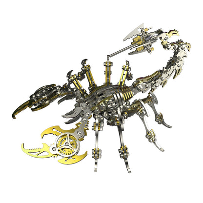 3D Puzzle DIY Model Kit Jigsaw Metal Scorpion King Mechanical Assembly Crafts-200PCS+