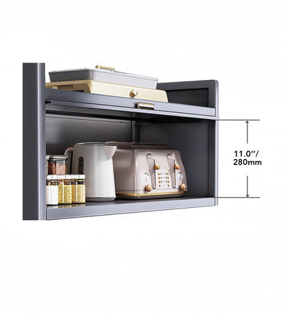 5-Tier / 3-Tier Heavy Duty Metal Multifunctional Kitchen Cabinet Storage Racks F86