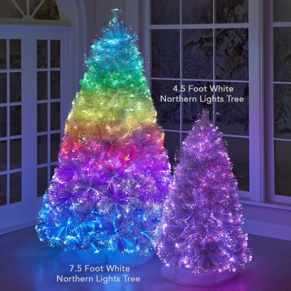 Christmas-the white northern lights tree 4 1 2