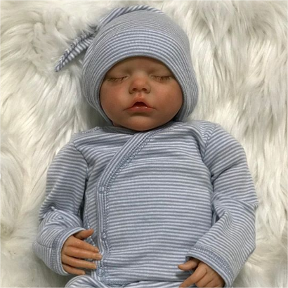 12" & 16" Twins Extremely Flexible Silicone Reborn Baby Doll Boy and Girl Tumbo and Toromo with a Realistic Belly Button