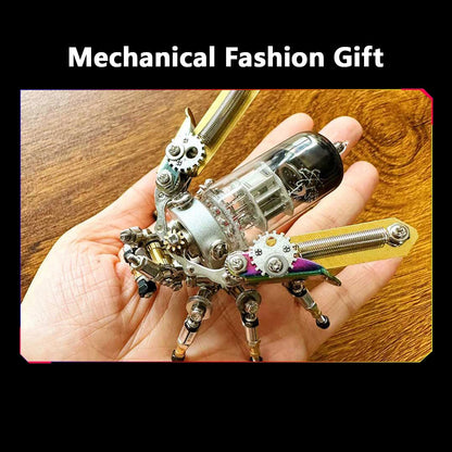 Mechanical Firefly 3D Metal DIY Insect Metal Assembly Model Colorful Parts Decoration 200PCS