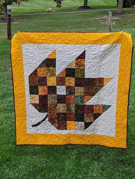 Autumn Leaves CLDY040724116 Quilt Blanket