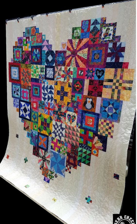 Heart CLA15112348 Quilt Blanket