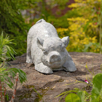 Small Magnesium Piglet Statue