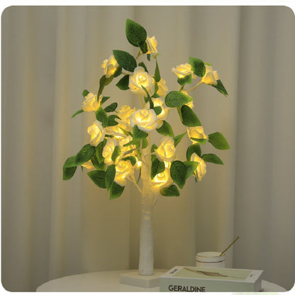 Christmas Rose Tree lights