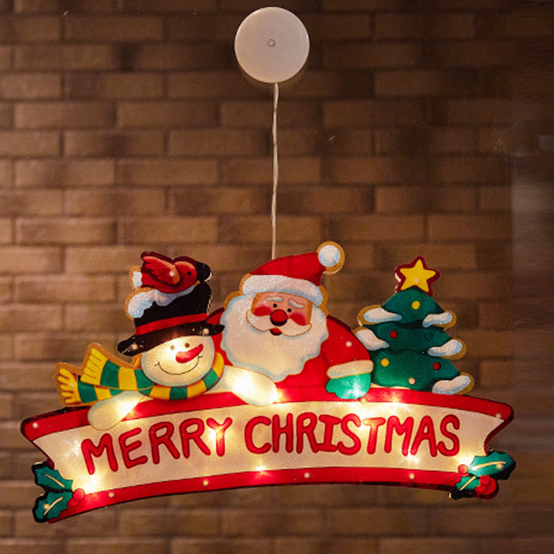 Christmas Window Suction Cup Led Ambient Hanging Lights